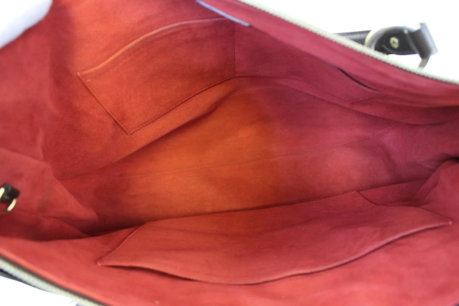 LOUIS VUITTON Damier Ebene Evora GM Tote Shoulder Bag