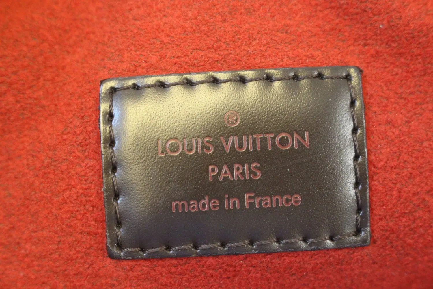 LOUIS VUITTON Damier Ebene Evora GM Tote Shoulder Bag