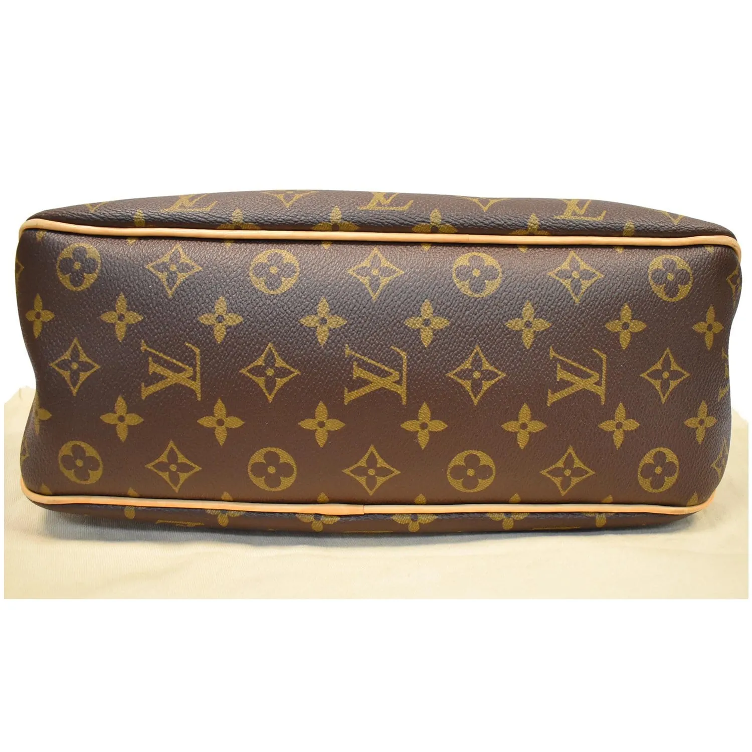 LOUIS VUITTON Delightful PM Damier Ebene Hobo Bag Brown