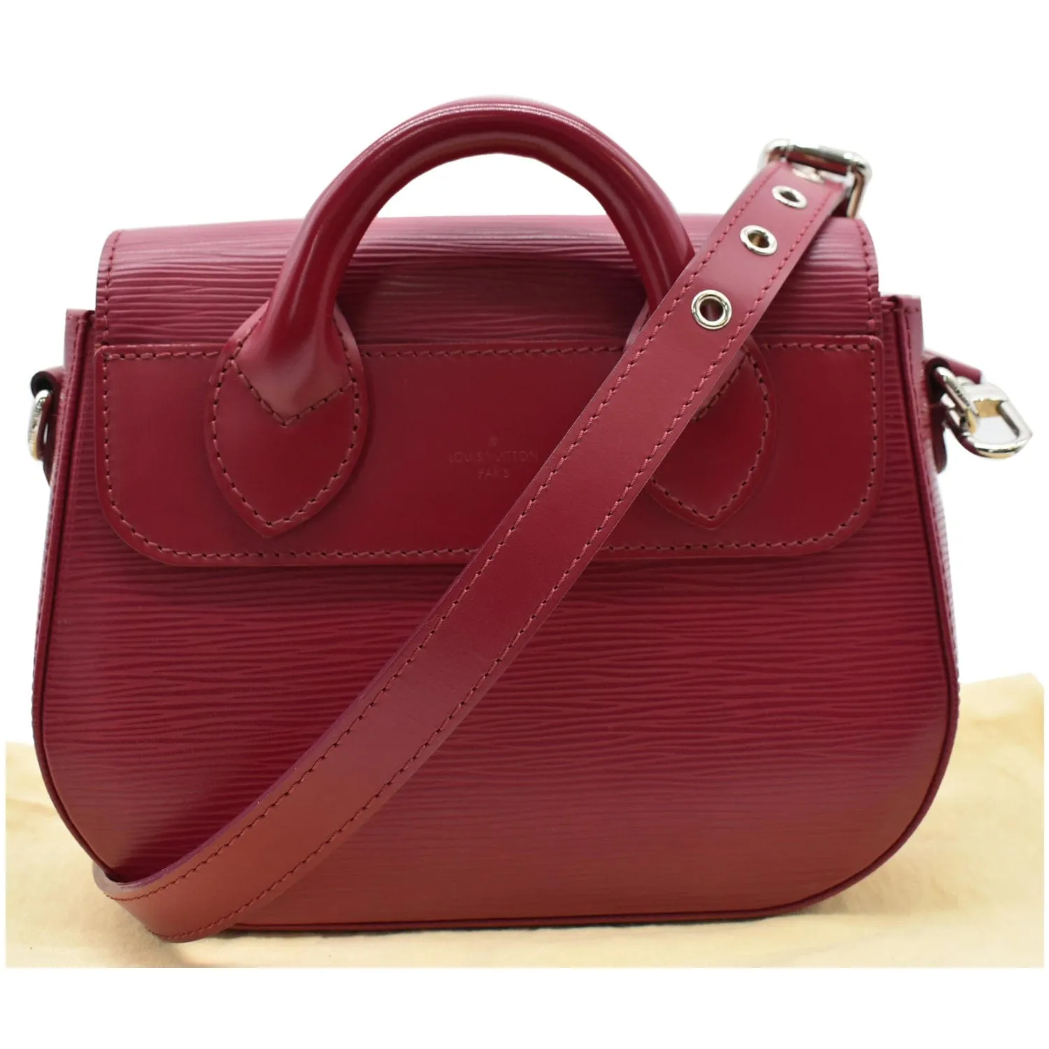 LOUIS VUITTON Eden PM EPI Leather Shoulder Bag Fuchsia