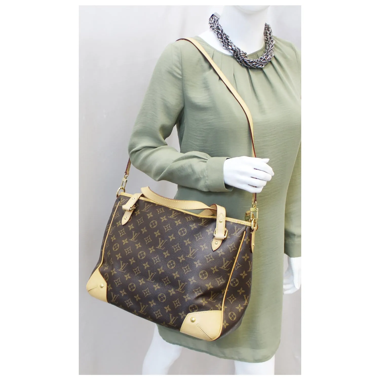 LOUIS VUITTON Estrela MM Monogram Canvas Shoulder Bag