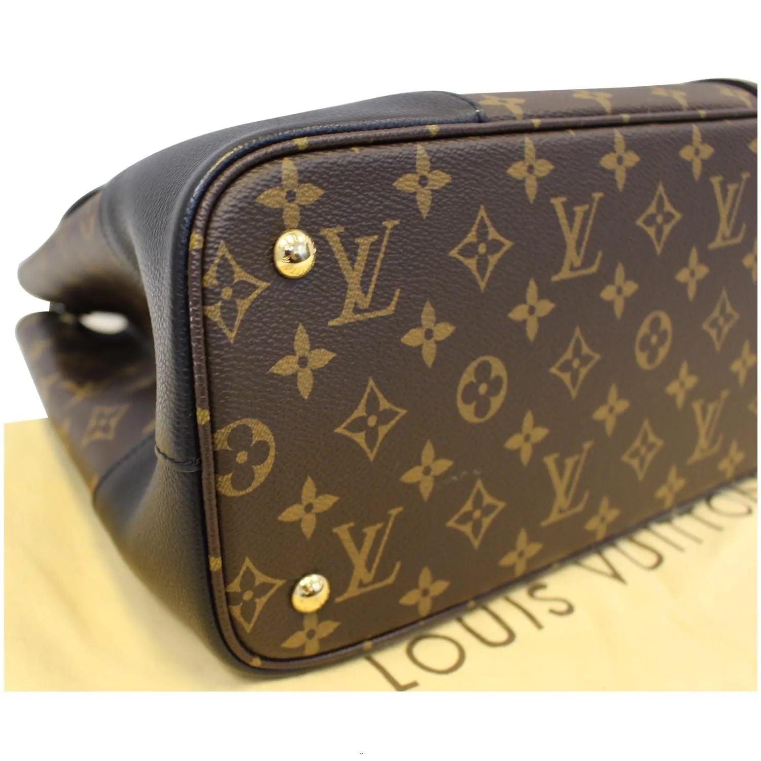 LOUIS VUITTON Flandrin Monogram Canvas Shoulder Handbag