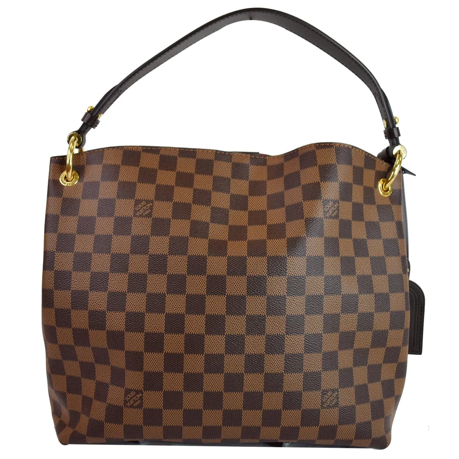 LOUIS VUITTON Graceful PM Damier Ebene Shoulder Bag Brown