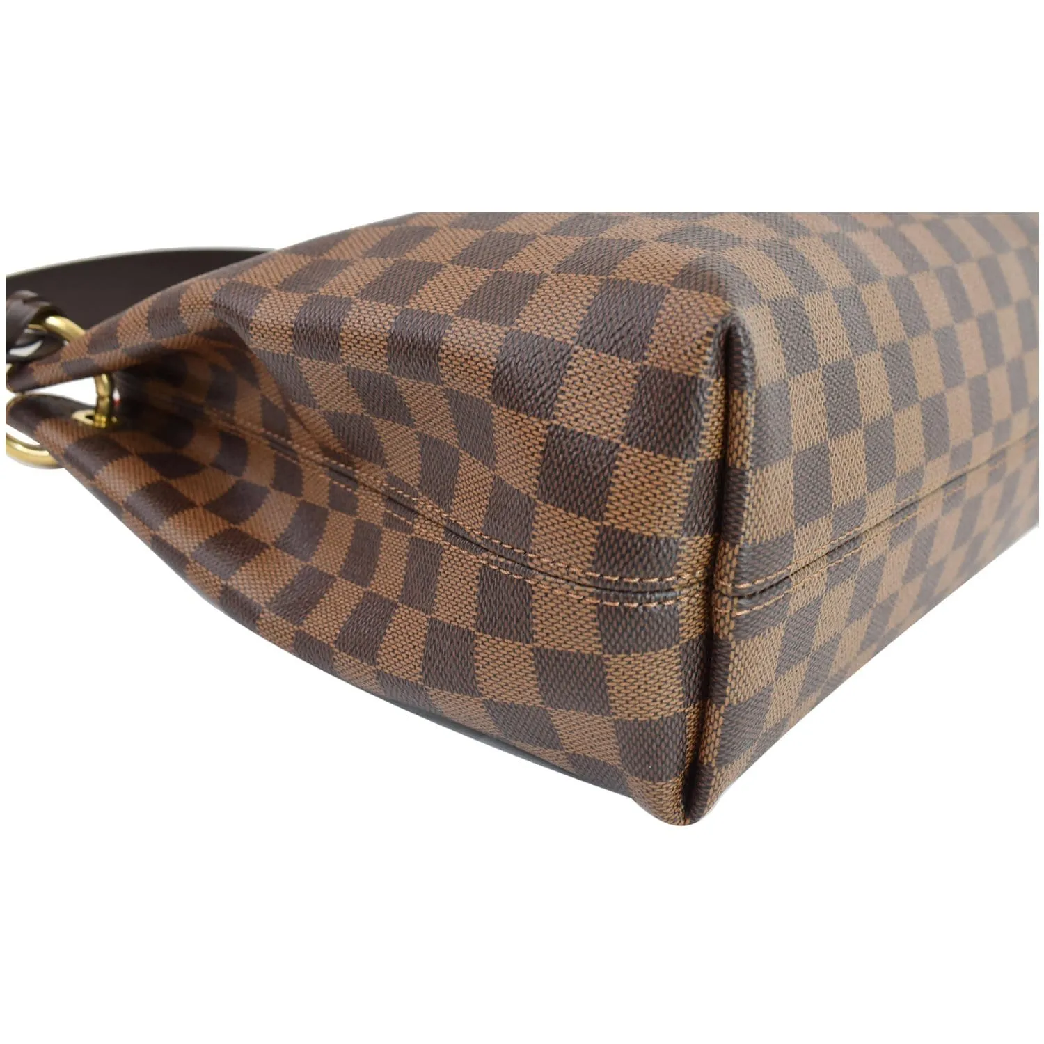 LOUIS VUITTON Graceful PM Damier Ebene Shoulder Bag Brown