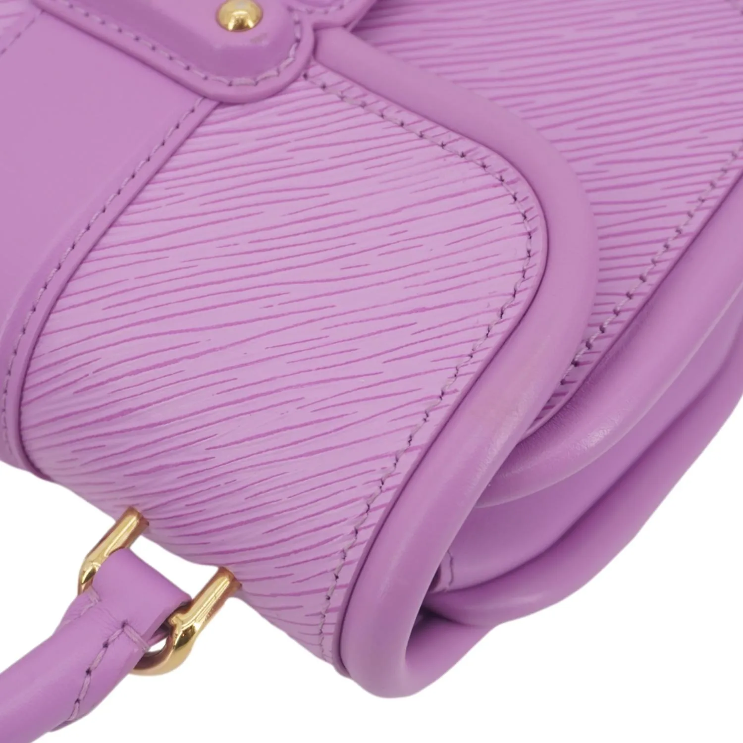 LOUIS VUITTON Hide and Seek Epi Leather Crossbody Bag Lilas Provence