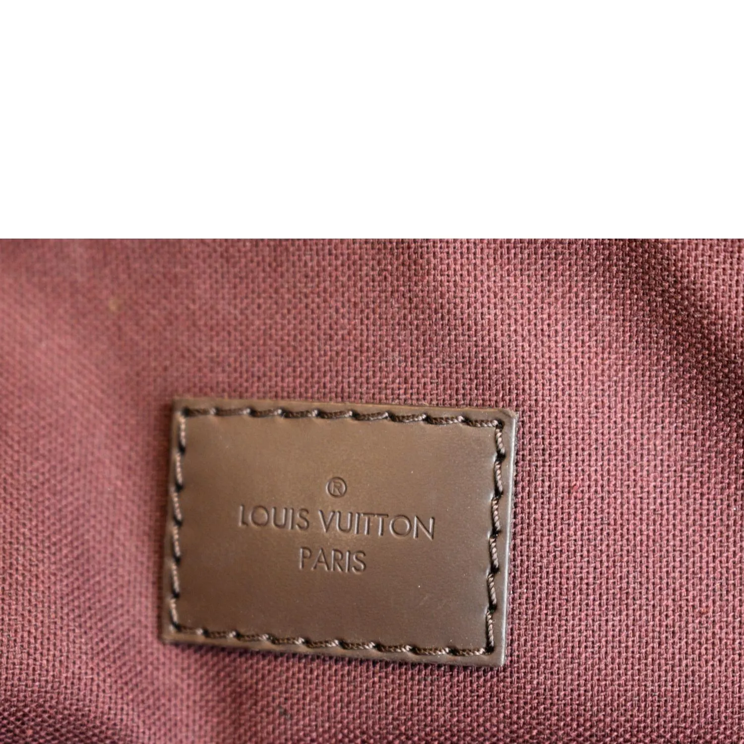 LOUIS VUITTON Iena MM Damier Ebene Shoulder Bag Brown - Sold