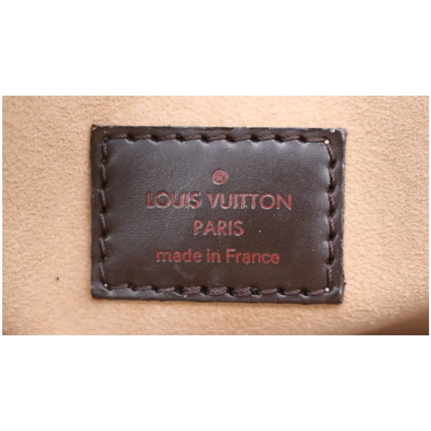 LOUIS VUITTON Kensington Damier Ebene Shoulder Bag Brown