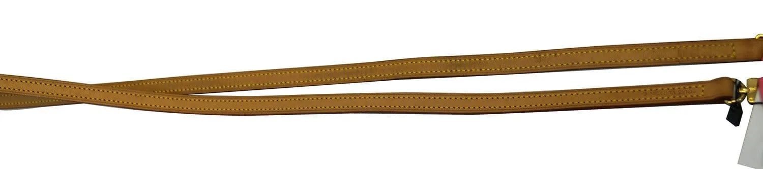 LOUIS VUITTON Leather Beige Shoulder Strap For Eva and Similar Styles