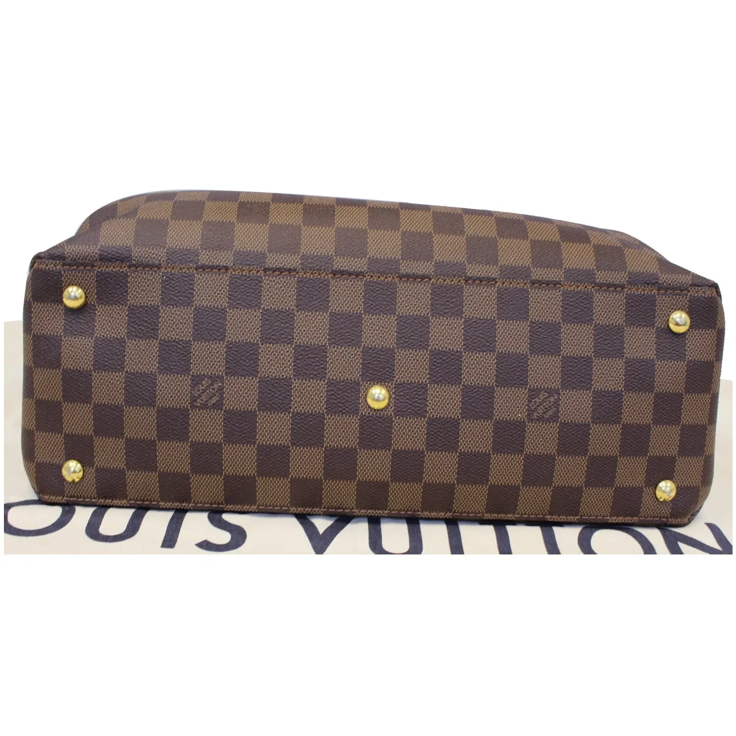 LOUIS VUITTON LV Riverside Damier Ebene Shoulder Bag Noir