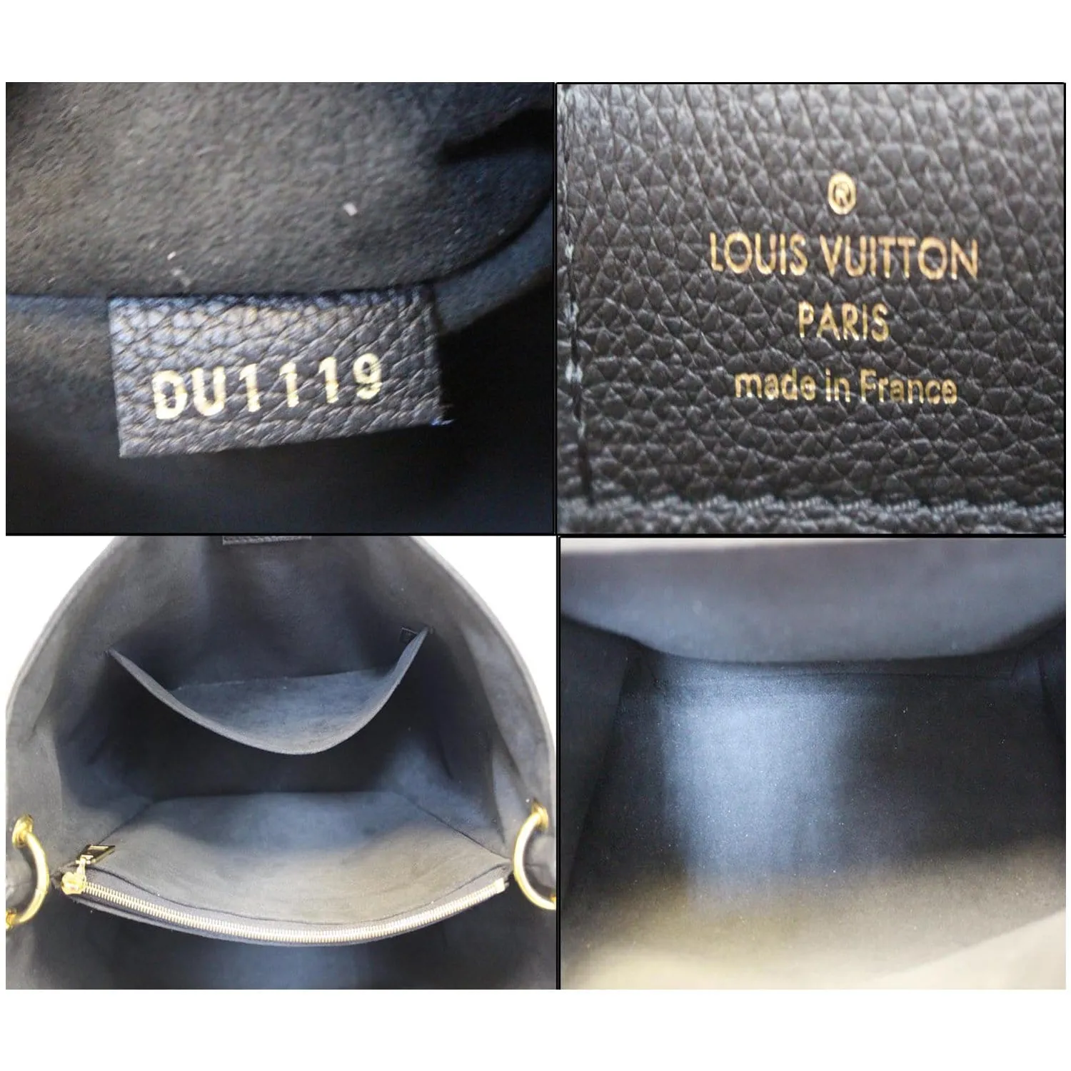 LOUIS VUITTON LV Riverside Damier Ebene Shoulder Bag Noir