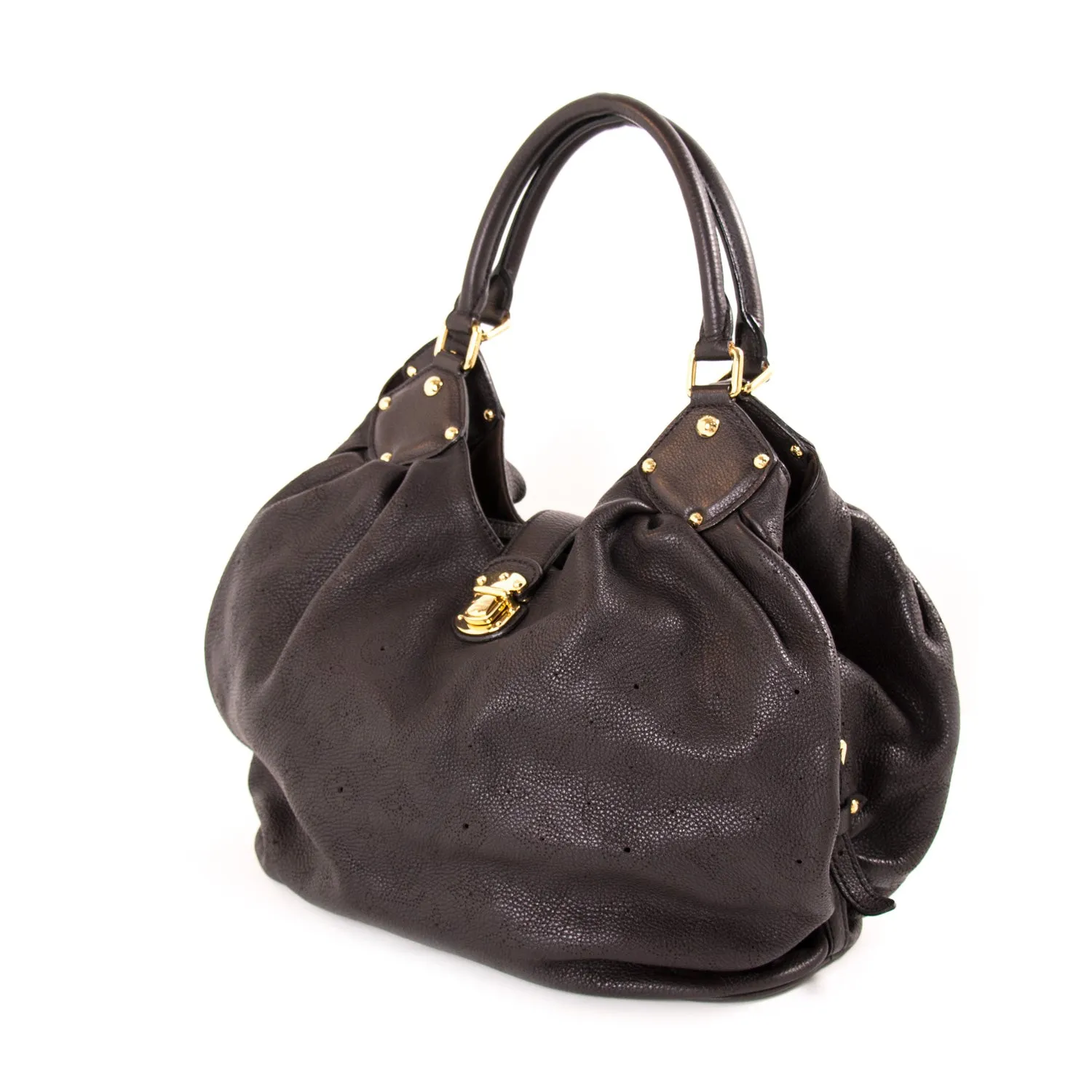 Louis Vuitton Mahina L Hobo Bag