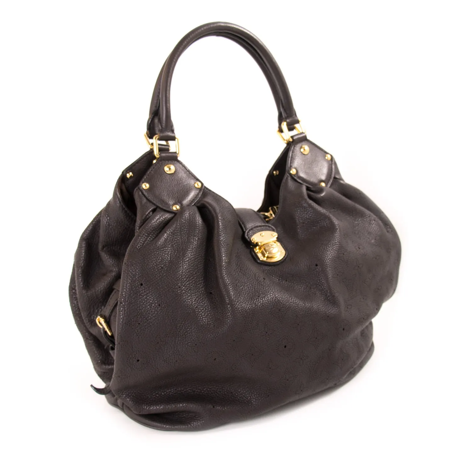 Louis Vuitton Mahina L Hobo Bag