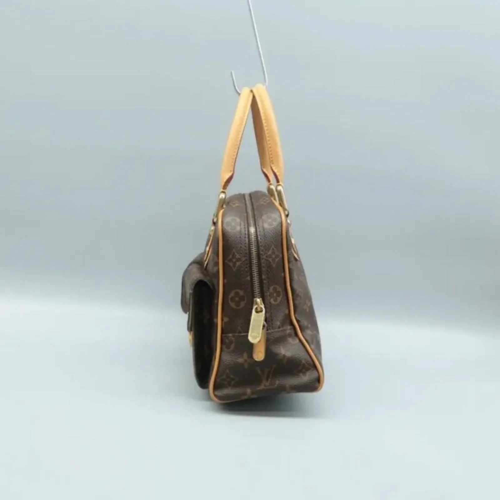 Louis Vuitton Manhattan Brown Monogram Canvas Tote