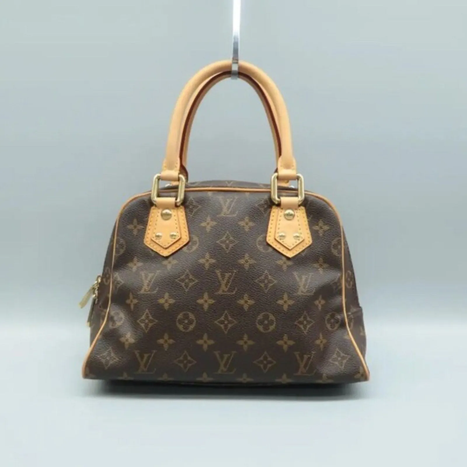 Louis Vuitton Manhattan Brown Monogram Canvas Tote