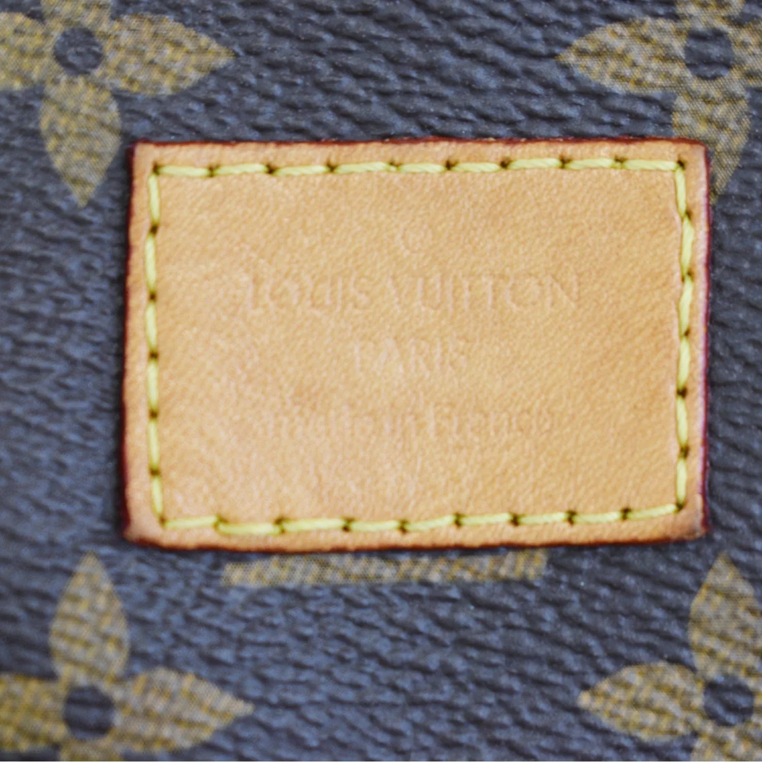 LOUIS VUITTON Melie Monogram Canvas Hobo Bag Brown