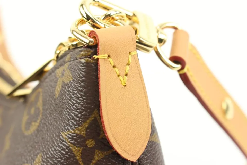 Louis Vuitton Monogram Boulogne NM Chain Hobo Crossbody Bag 33LK37S