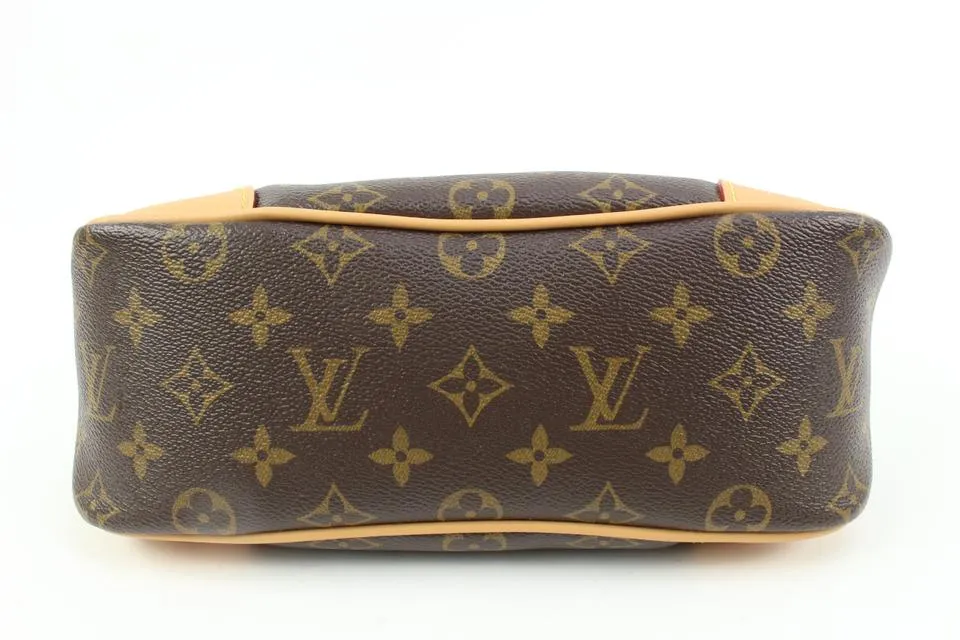 Louis Vuitton Monogram Boulogne NM Chain Hobo Crossbody Bag 33LK37S