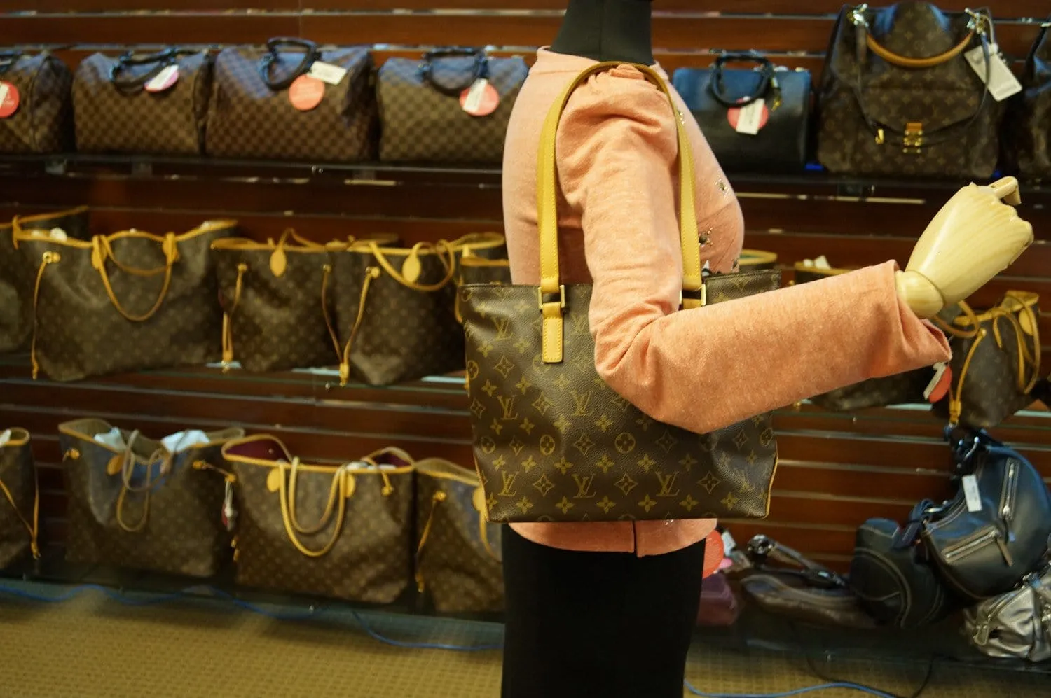 LOUIS VUITTON Monogram Cabas Piano Tote Bag - Final Call