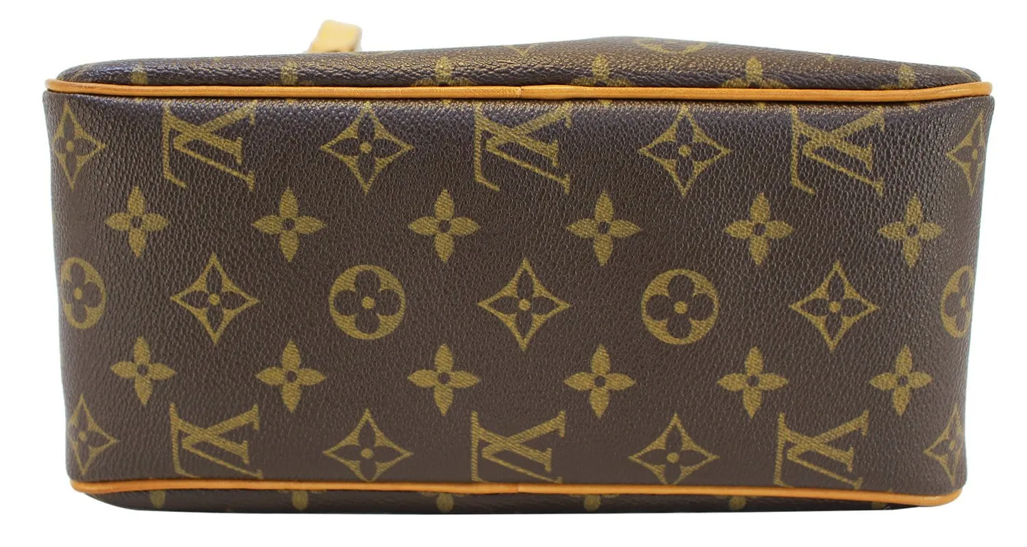 LOUIS VUITTON Monogram Canvas Cite MM Shoulder Bag