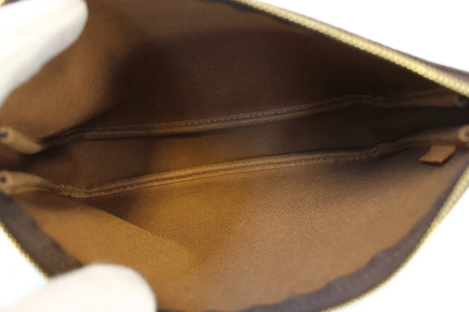 LOUIS VUITTON Monogram Pochette Accessoires Long Shoulder Pouch