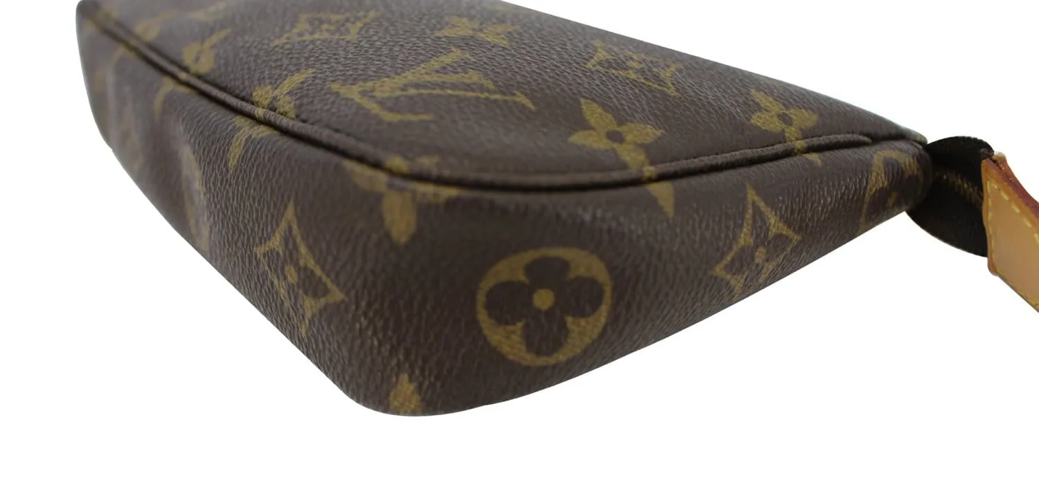 LOUIS VUITTON Monogram Pochette Accessoires Long Shoulder Pouch