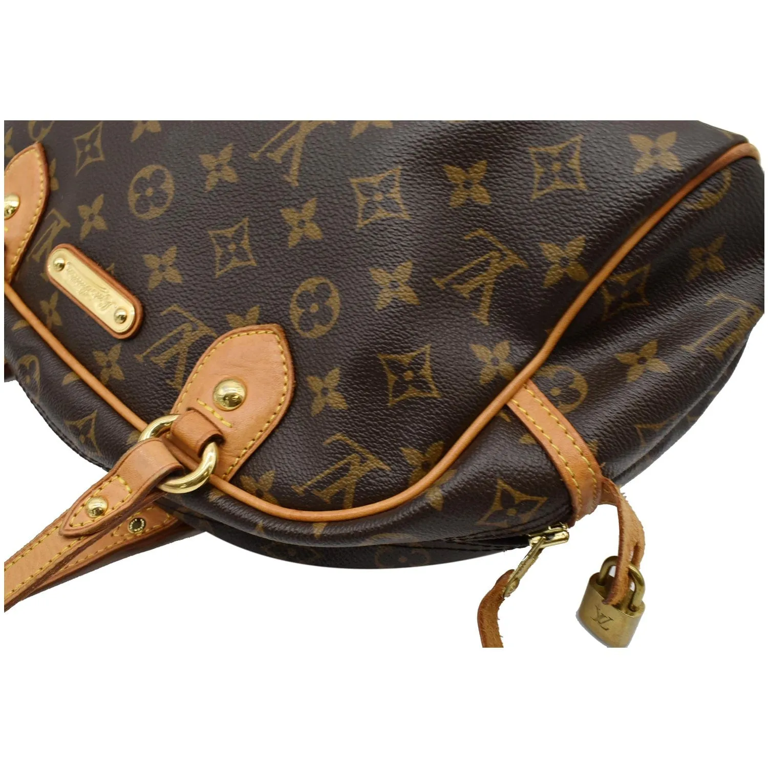 LOUIS VUITTON Montorgueil PM Monogram Canvas Shoulder Bag Brown- 10% OFF