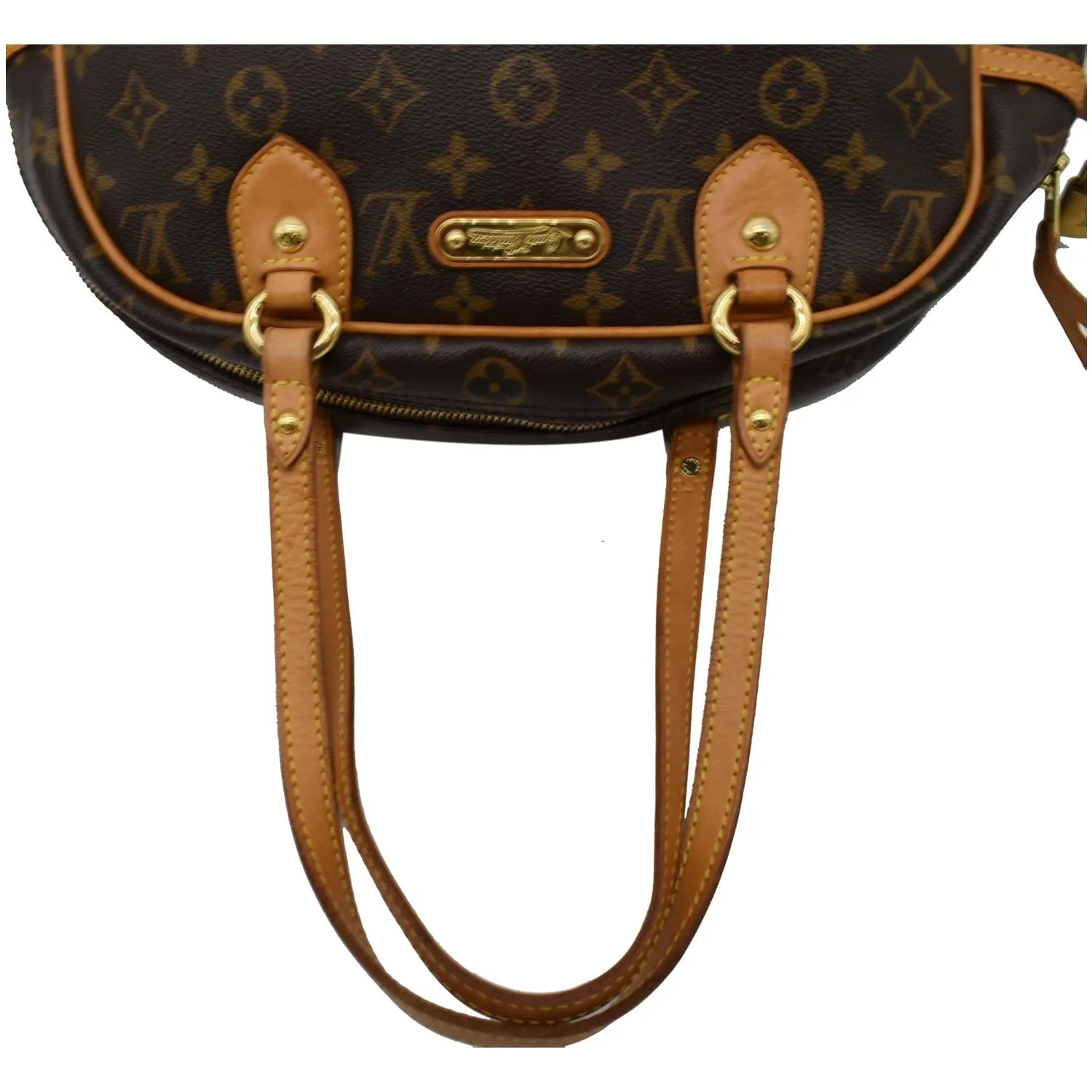 LOUIS VUITTON Montorgueil PM Monogram Canvas Shoulder Bag Brown- 10% OFF