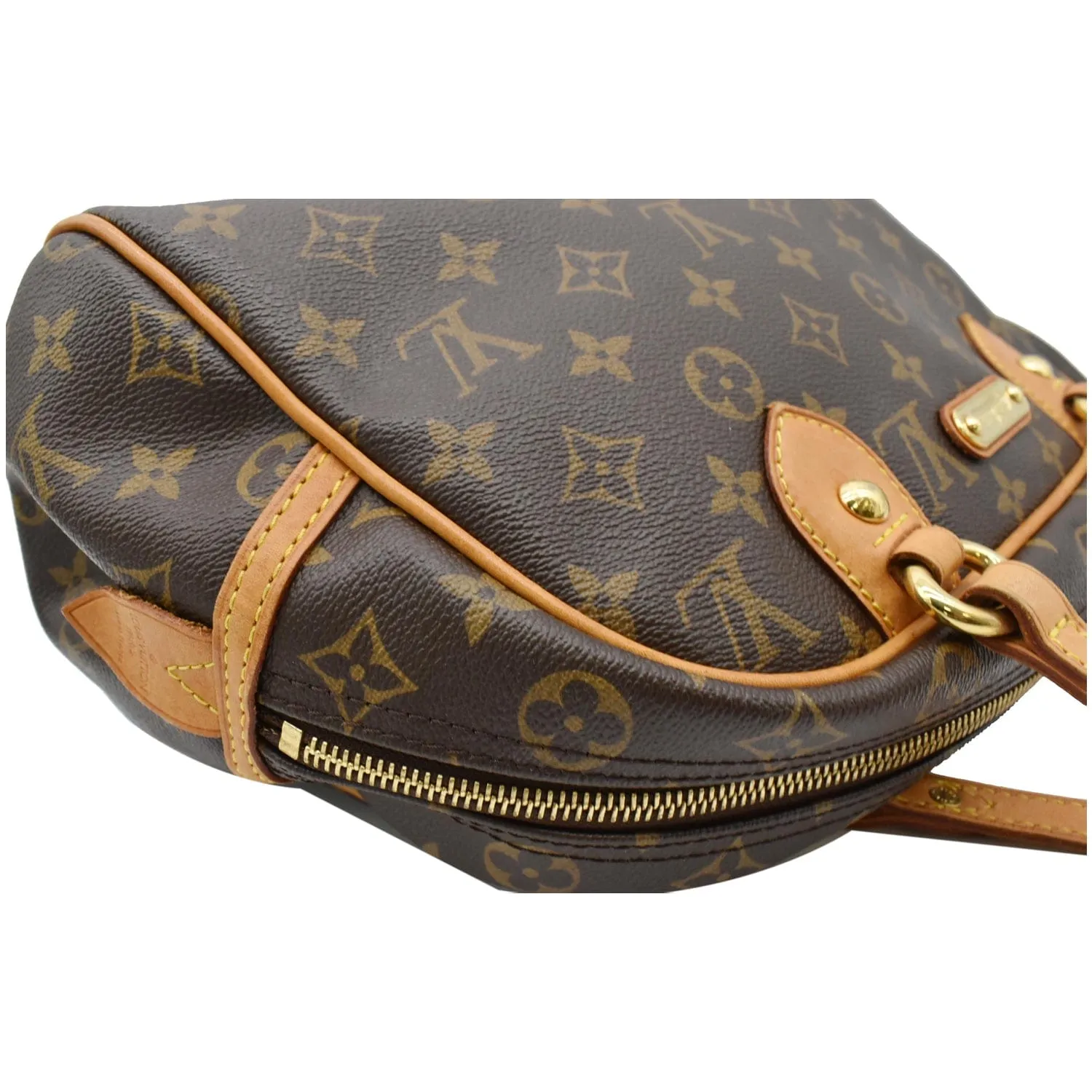 LOUIS VUITTON Montorgueil PM Monogram Canvas Shoulder Bag Brown- 10% OFF