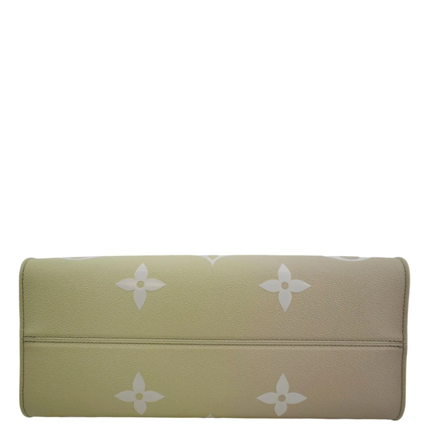 LOUIS VUITTON Onthego Spring City Giant Monogram Leather Shoulder Bag Bicolor