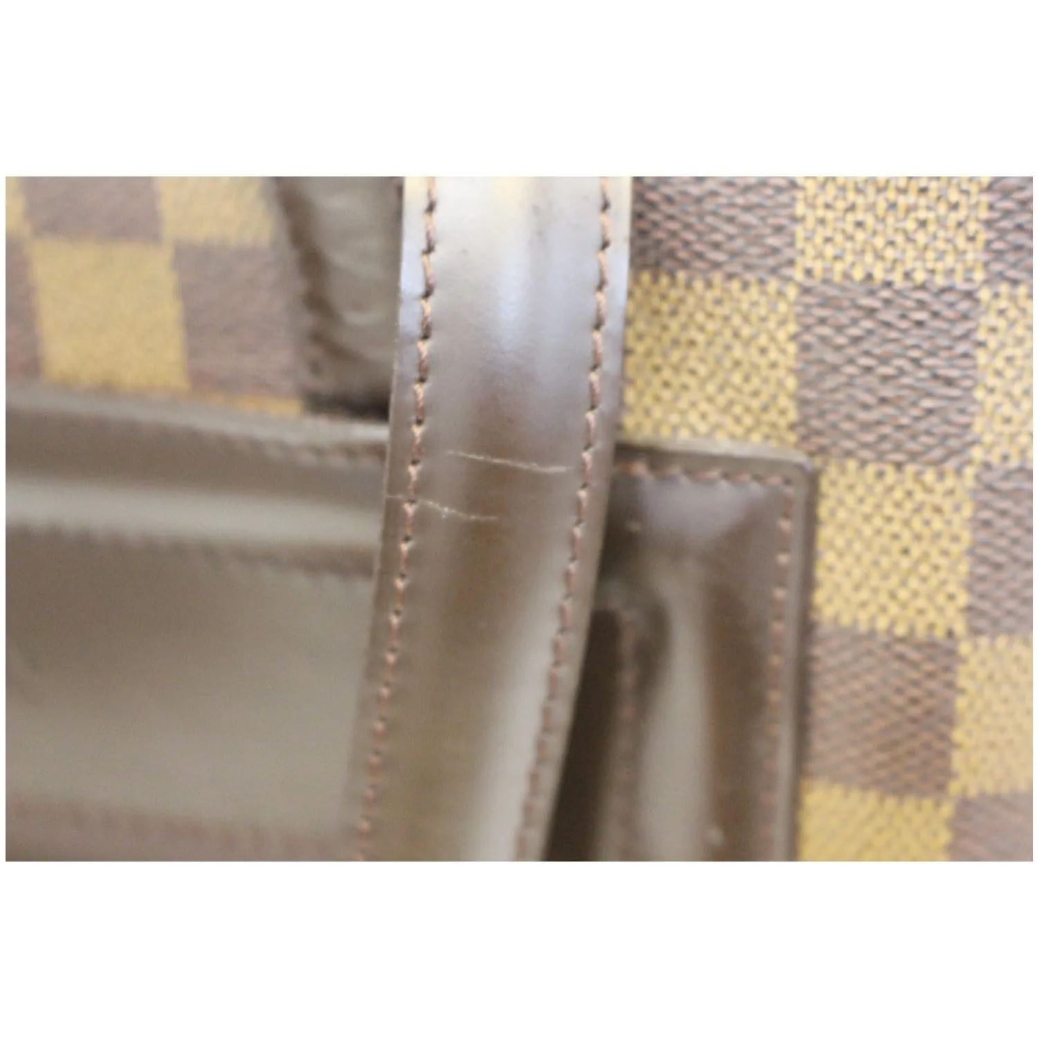 LOUIS VUITTON Parioli PM Damier Ebene Shoulder Tote Bag