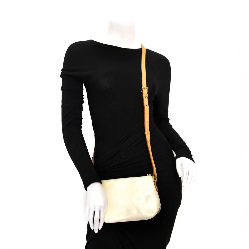 Louis Vuitton Perle Monogram Vernis Minna Street Crossbody Bag 863135
