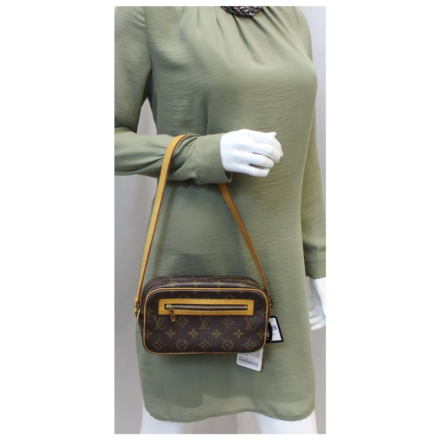 LOUIS VUITTON Pochette Cite Monogram Canvas Shoulder Bag