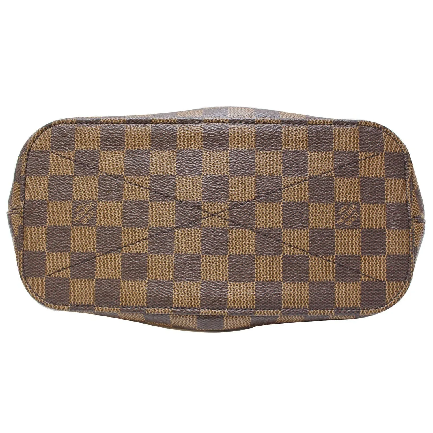 LOUIS VUITTON Siena PM Damier Ebene Shoulder Bag Brown