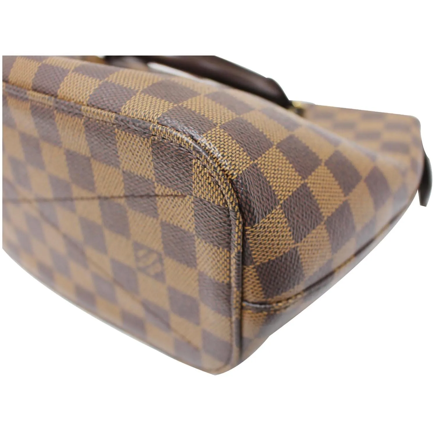 LOUIS VUITTON Siena PM Damier Ebene Shoulder Bag Brown