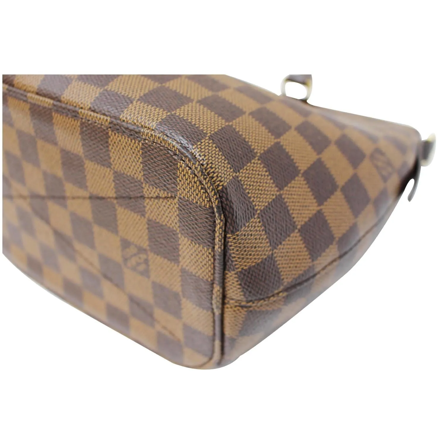 LOUIS VUITTON Siena PM Damier Ebene Shoulder Bag Brown