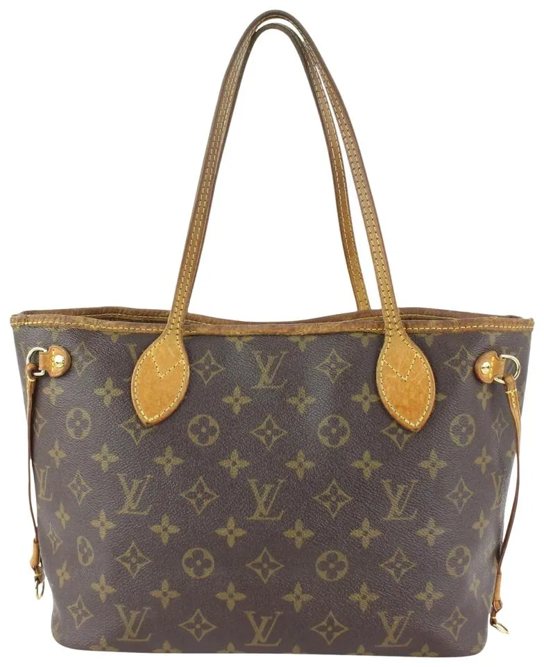 Louis Vuitton Small Monogram Neverfull PM Tote Bag 913lv28
