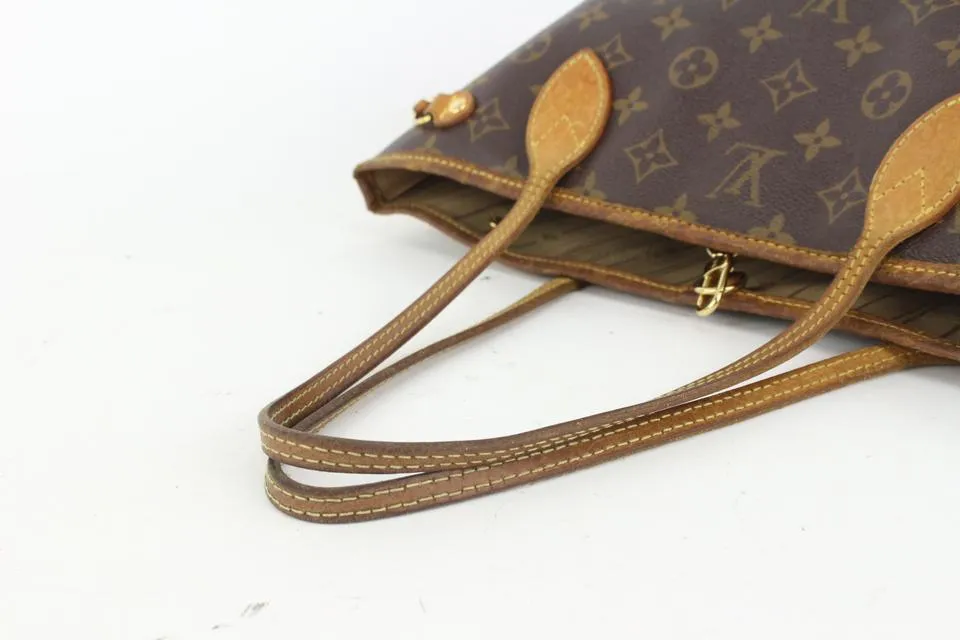Louis Vuitton Small Monogram Neverfull PM Tote Bag 913lv28