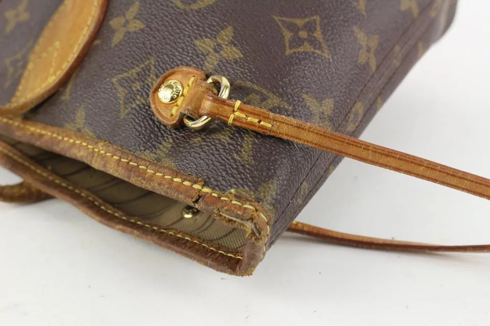 Louis Vuitton Small Monogram Neverfull PM Tote Bag 913lv28