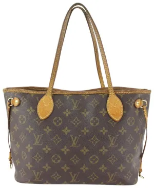 Louis Vuitton Small Monogram Neverfull PM Tote Bag 913lv28