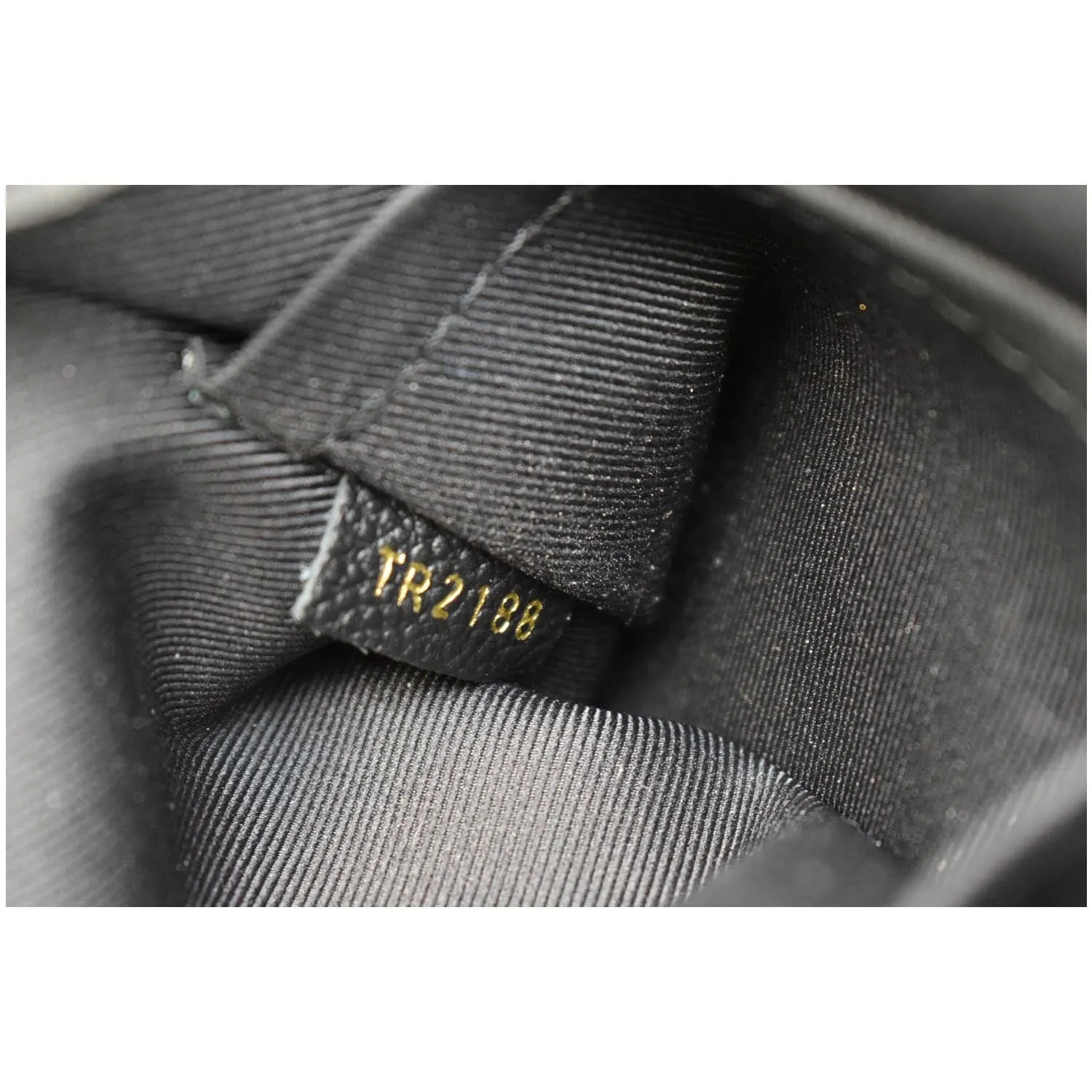 LOUIS VUITTON Sully PM Monogram Empreinte Leather Shoulder Bag Black