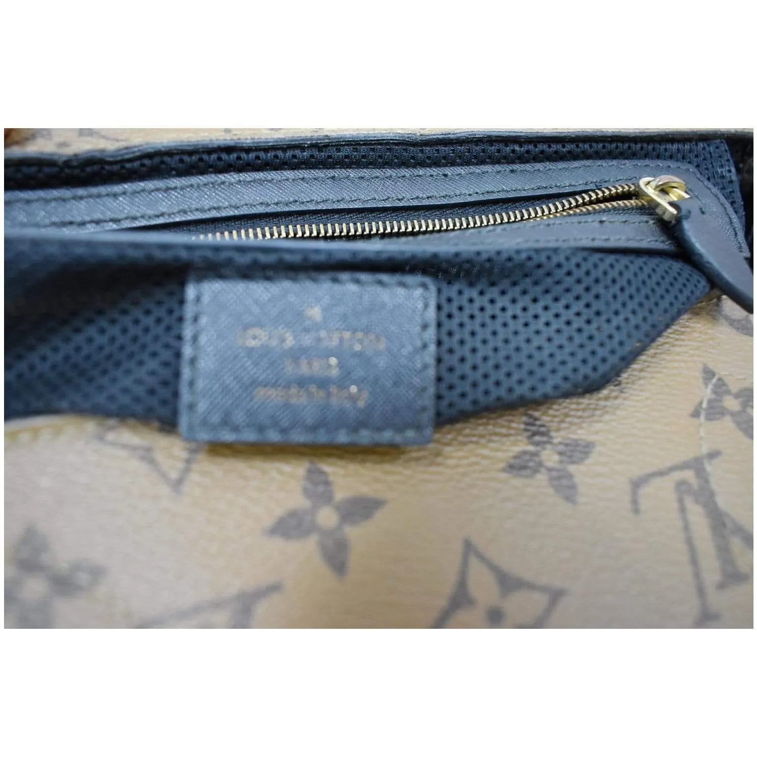 LOUIS VUITTON Tressage Reverse Monogram Tote Bag Brown - 10% OFF