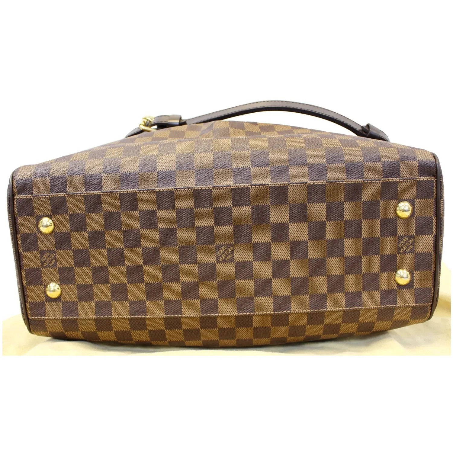 LOUIS VUITTON Trevi GM Damier Ebene 2way Shoulder Handbag