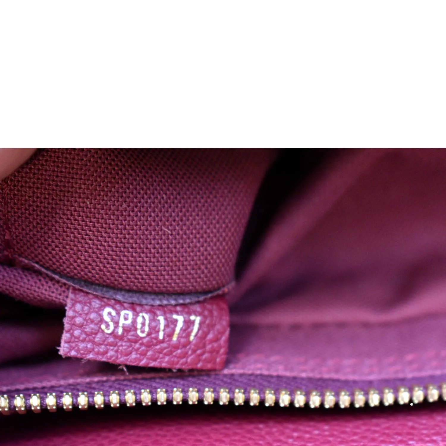 LOUIS VUITTON Vosges MM Empreinte Leather Shoulder Bag Raisin - 10% OFF