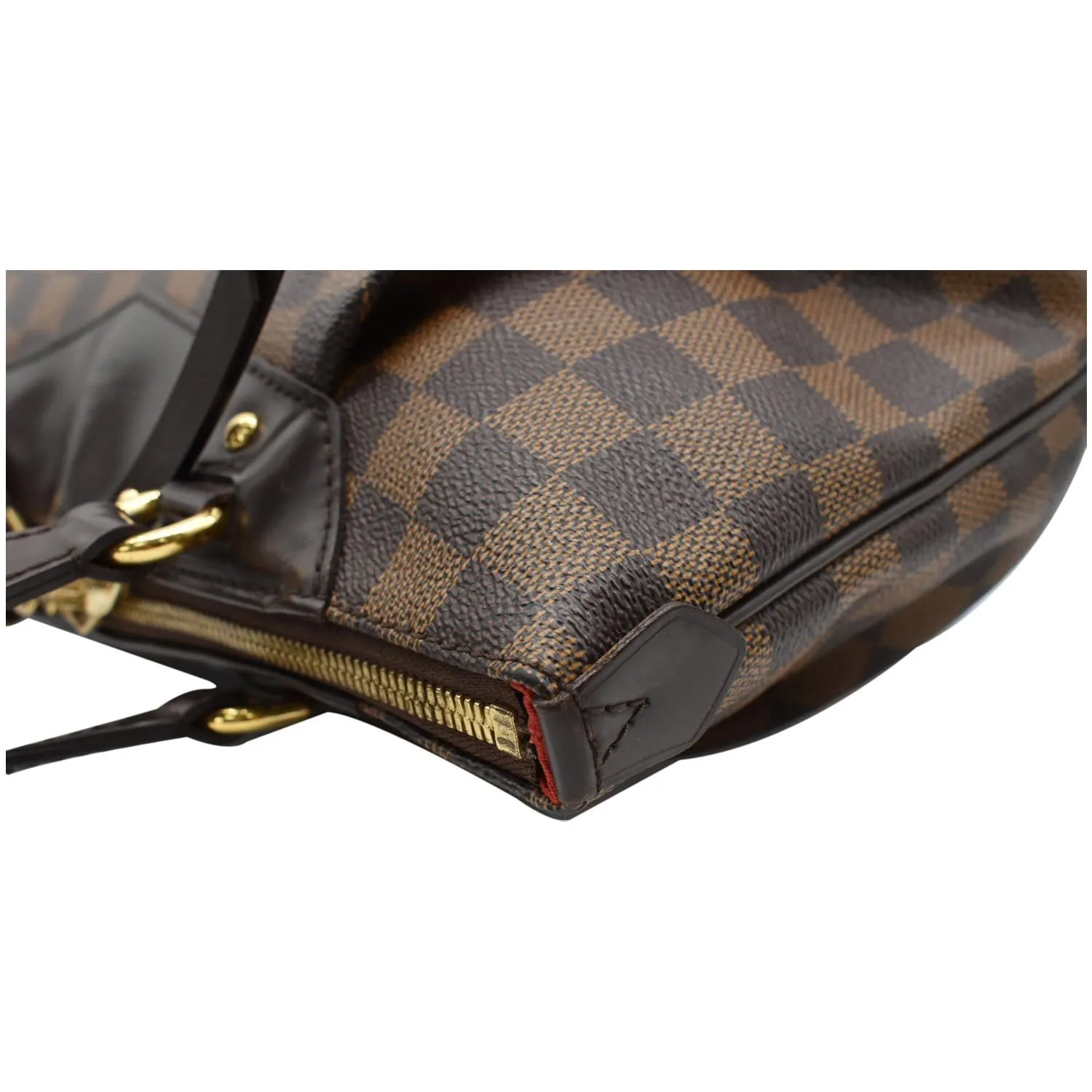 LOUIS VUITTON Westminster PM Damier Ebene Shoulder Bag Brown