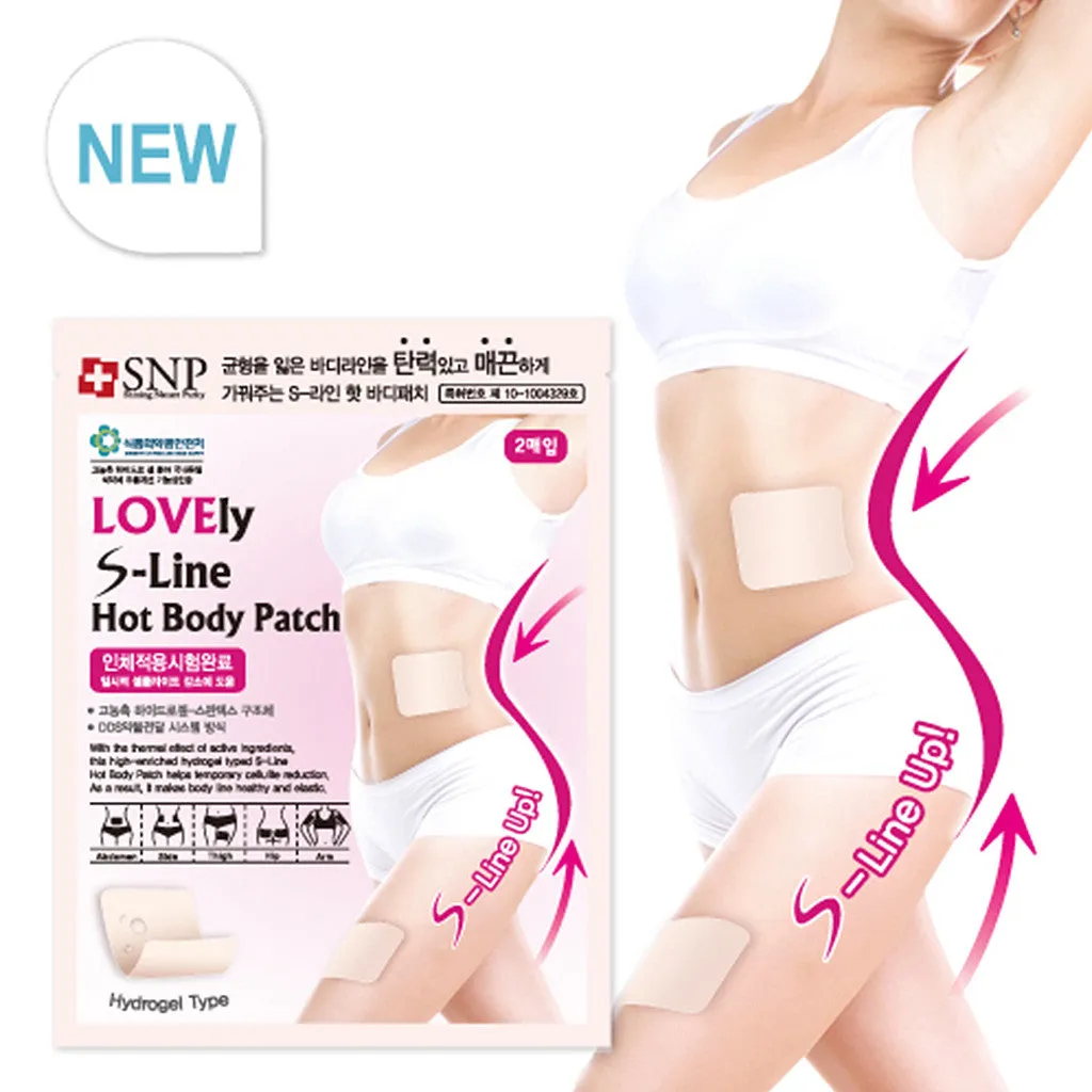 Lovely S-Line Hot Body Patch 8g x 2ea