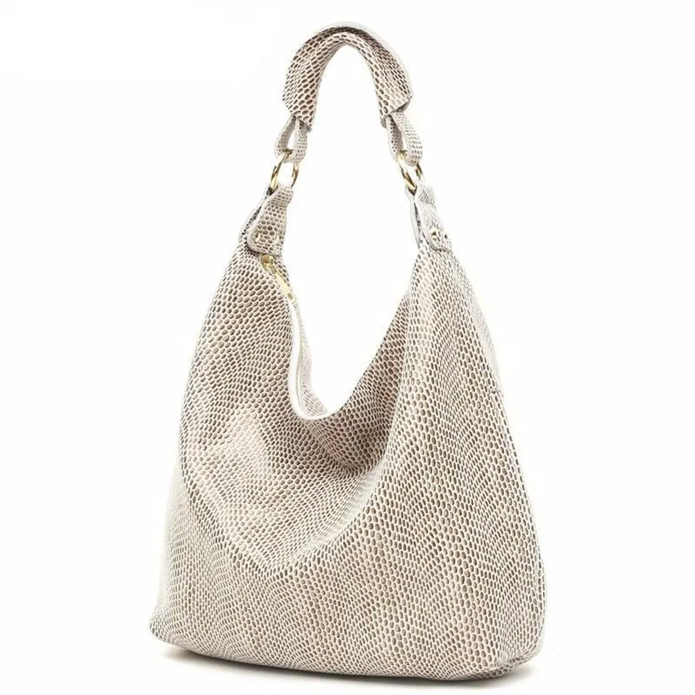 <bold>Hobo / Tote Bag <br>Genuine-Leather