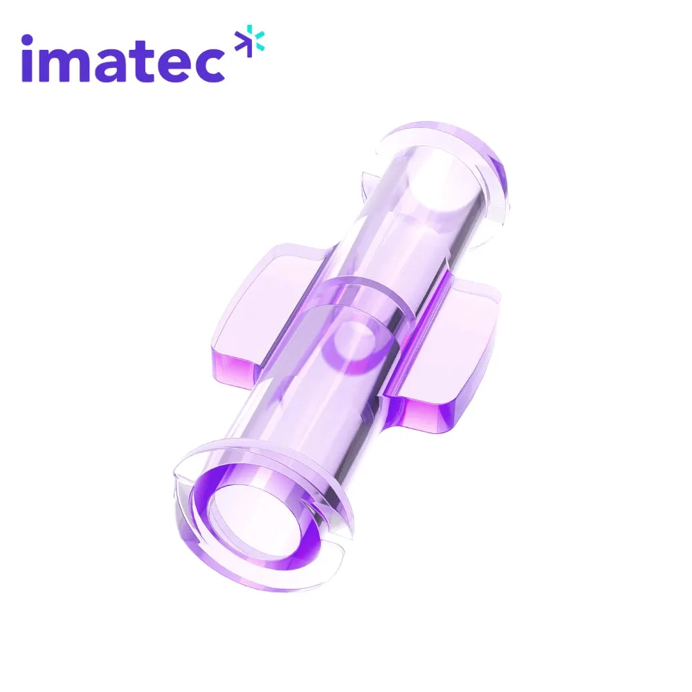 Luer Lock to Luer Lock Connectors (Narrow Bore) By Imatec Medical  - Box of 50