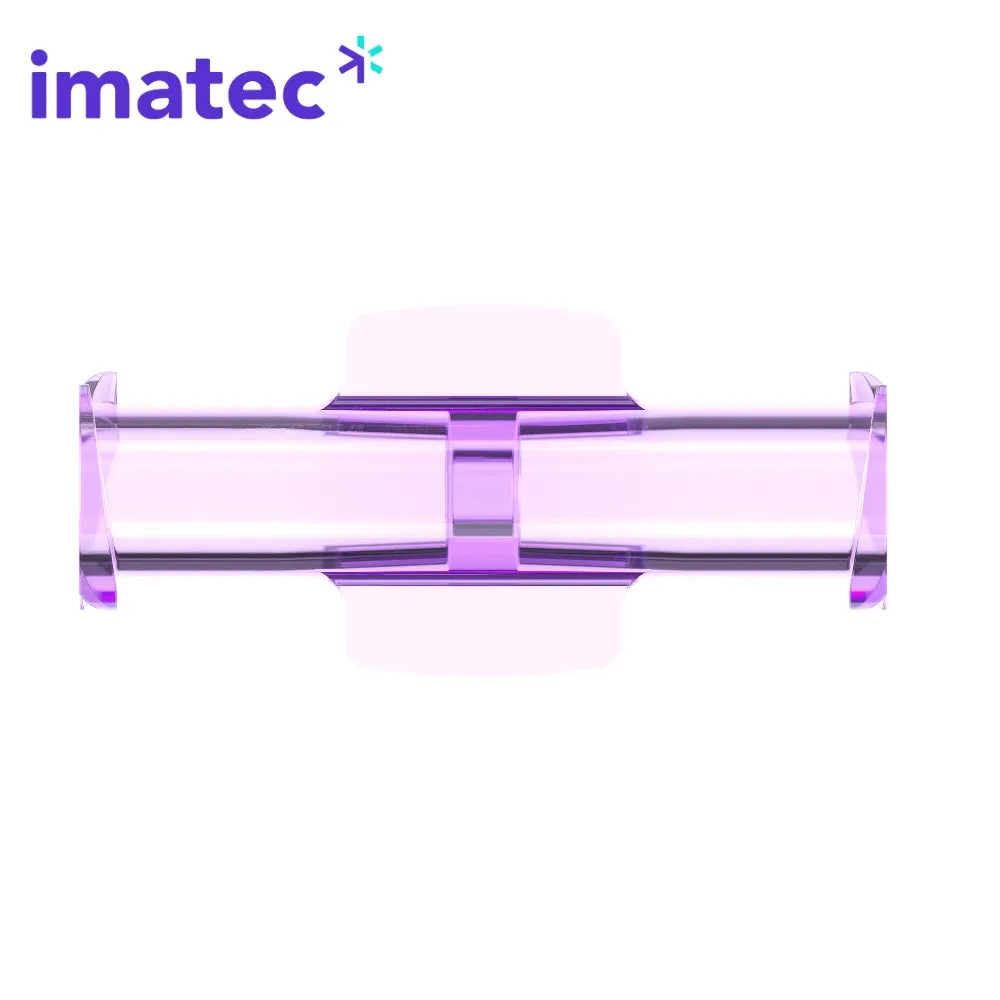 Luer Lock to Luer Lock Connectors (Narrow Bore) By Imatec Medical  - Box of 50