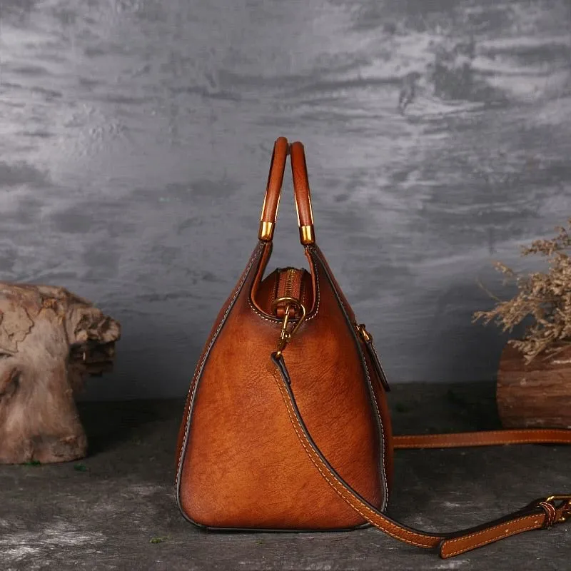 Luxury Genuine Retro Elegant Cow Leather Bag