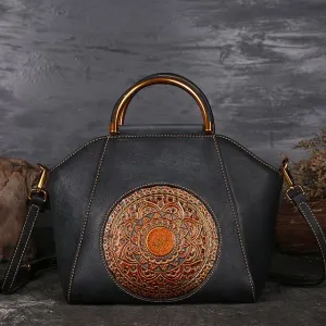 Luxury Genuine Retro Elegant Cow Leather Bag